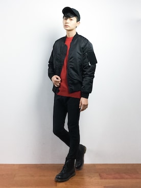 Yさん（メンズ・184cm）の秋コーディネート