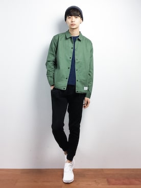 Yさん（メンズ・184cm）の秋コーディネート