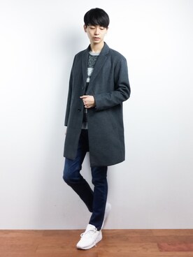 Yさん（メンズ・184cm）の秋コーディネート