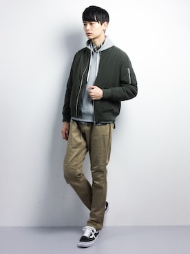 Yさん（メンズ・184cm）の秋コーディネート