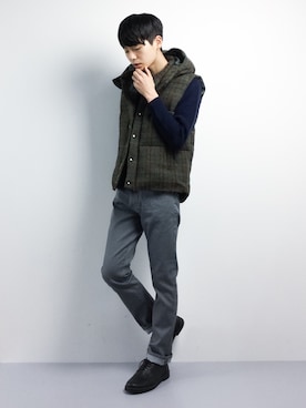 Yさん（メンズ・184cm）の秋コーディネート