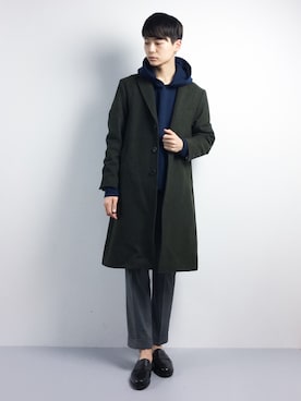 Yさん（メンズ・184cm）の冬コーディネート