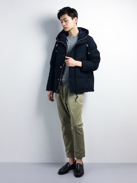 Yさん（メンズ・184cm）の冬コーディネート