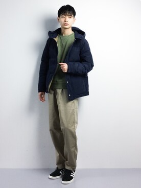 Yさん（メンズ・184cm）の冬コーディネート