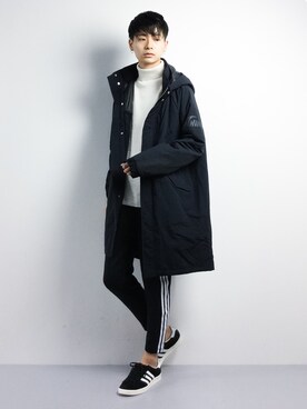 「WILD THINGS（ワイルドシングス）のアイテム（ブルゾン）」を使った、Yさん（メンズ・184cm）の冬コーディネート