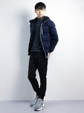 Yさん（メンズ・184cm）の冬コーディネート