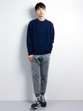 Yさん（メンズ・184cm）の冬コーディネート