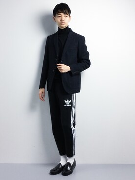 Yさん（メンズ・184cm）の冬コーディネート