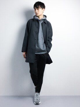 「SEVENDAYS=SUNDAY（セブンデイズサンデイ）のアイテム（ジャケット/アウター）」を使った、Yさん（メンズ・184cm）の冬コーディネート