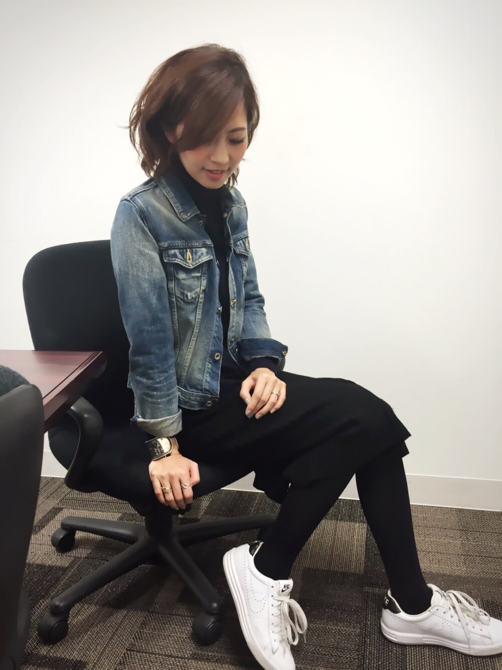 安田美沙子｜VICTIMのデニムジャケットを使ったコーディネート - WEAR