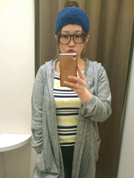 「しまむら（シマムラ）のアイテム（Tシャツ/カットソー、その他）」を使った、▶3kity.さん（レディース・161cm）の夏コーディネート