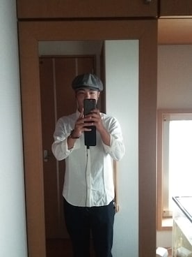 「アイテム（キャスケット）」を使った、ダイチさん（メンズ・174cm・10代）の秋コーディネート