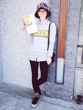 miss_sockkさん（レディース・163cm）の春コーディネート