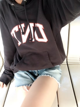 「Ungrid（アングリッド）のアイテム（その他トップス）」を使った、Kaeさん（レディース・162cm）の秋コーディネート