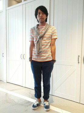 MURAさん（メンズ・171cm）の夏コーディネート