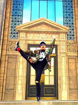 「insideout（インサイドアウト）のアイテム」を使った、K€Nさん（メンズ・164cm）の春コーディネート