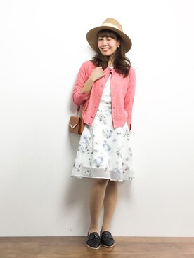 内山陽菜さん（レディース・149cm）の冬コーディネート