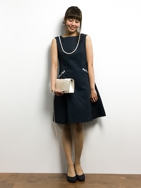 内山陽菜さん（レディース・149cm）の春コーディネート