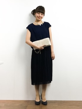 内山陽菜さん(レディース・149cm)の春コーディネート