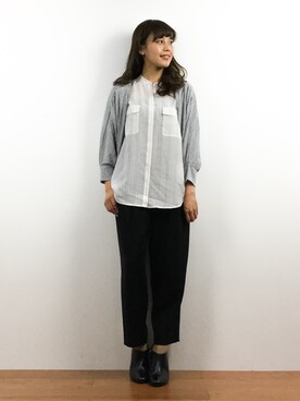 内山陽菜さん（レディース・149cm）の春コーディネート