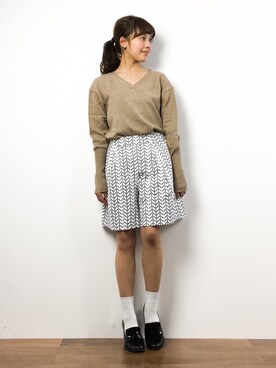 内山陽菜さん（レディース・149cm）の春コーディネート