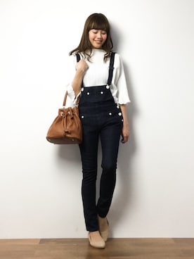 内山陽菜さん（レディース・149cm）の春コーディネート