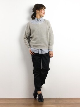 内山陽菜さん（レディース・149cm）の春コーディネート