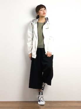 内山陽菜さん（レディース・149cm）の春コーディネート