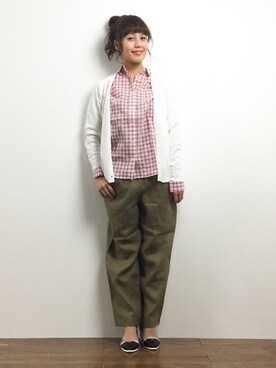 内山陽菜さん（レディース・149cm）の春コーディネート