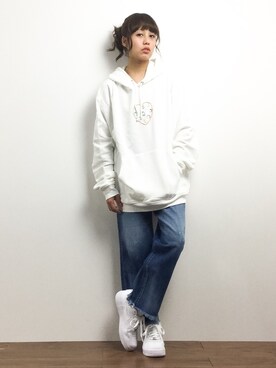 内山陽菜さん（レディース・149cm）の春コーディネート