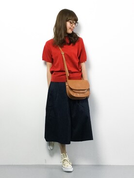 内山陽菜さん（レディース・149cm）の春コーディネート