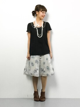 内山陽菜さん（レディース・149cm）の春コーディネート