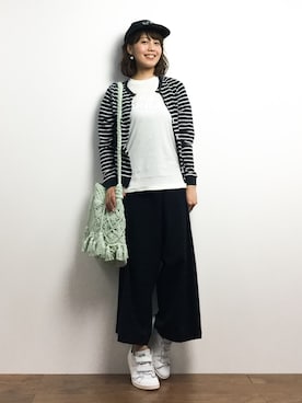 内山陽菜さん(レディース・149cm)の春コーディネート