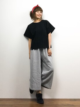 内山陽菜さん（レディース・149cm）の春コーディネート