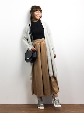 内山陽菜さん(レディース・149cm)の春コーディネート