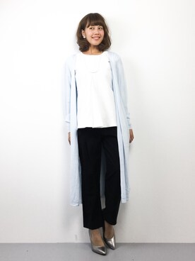 内山陽菜さん（レディース・149cm）の春コーディネート