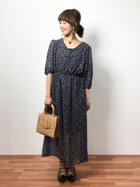 内山陽菜さん（レディース・149cm）の夏コーディネート