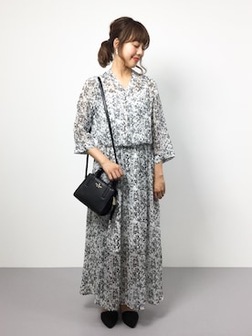 内山陽菜さん（レディース・149cm）の夏コーディネート