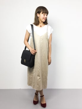 内山陽菜さん(レディース・149cm)の夏コーディネート