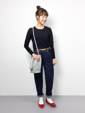 内山陽菜さん（レディース・149cm）の夏コーディネート