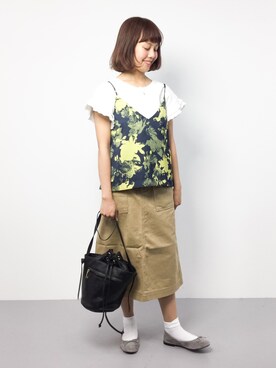 内山陽菜さん(レディース・149cm)の秋コーディネート