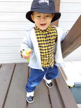 Noaさん(キッズ・80cm)の秋コーディネート