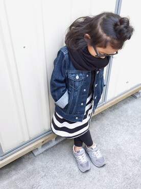 Noaさん（キッズ・100cm）の冬コーディネート