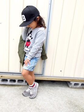 Noaさん（キッズ・100cm）の冬コーディネート