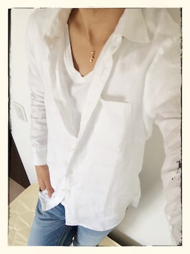 「Chrome Hearts」｜「アイテム（その他シューズ）」を使った、Muneyuki Takadaさん（メンズ・175cm）の春コーディネート