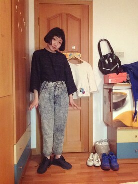 「MONKI」｜hemiao0201さん（レディース・160cm）の冬コーディネート