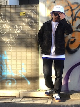 「アイテム（アクセサリー）」を使った、ちゅうさん（メンズ・166cm）の冬コーディネート