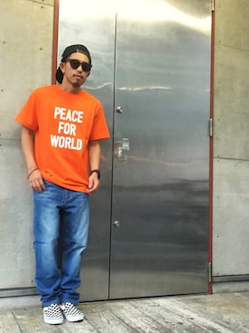 「BEAUTY&YOUTH UNITED ARROWS（ビューティーアンドユースユナイテッドアローズ）の＜G-SHOCK＞ DW-D5600P-1JF/腕時計（アナログ腕時計）」を使った、ちゅうさん（メンズ・166cm）の夏コーディネート