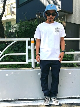 「アイテム（ブレスレット）」を使った、ちゅうさん（メンズ・166cm）の夏コーディネート