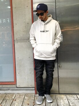 「BEAUTY&YOUTH UNITED ARROWS（ビューティーアンドユースユナイテッドアローズ）の＜G-SHOCK＞ DW-D5600P-1JF/腕時計（アナログ腕時計）」を使った、ちゅうさん（メンズ・166cm）の秋コーディネート